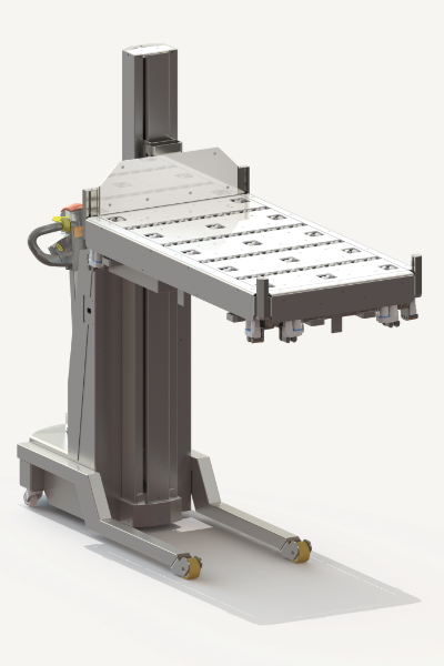 Battery Cell Formation Tray Lifter